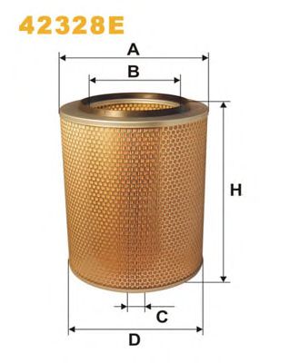 WIX FILTERS 42328e -  Воздушный фильтр